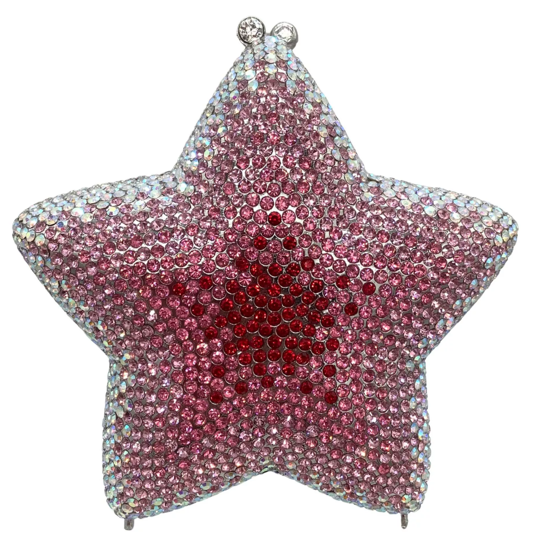 Строго отобранный новый набор Star Diamond Dinner Banquet Diamond Hand-Handed женская сумка клатч со стразами
