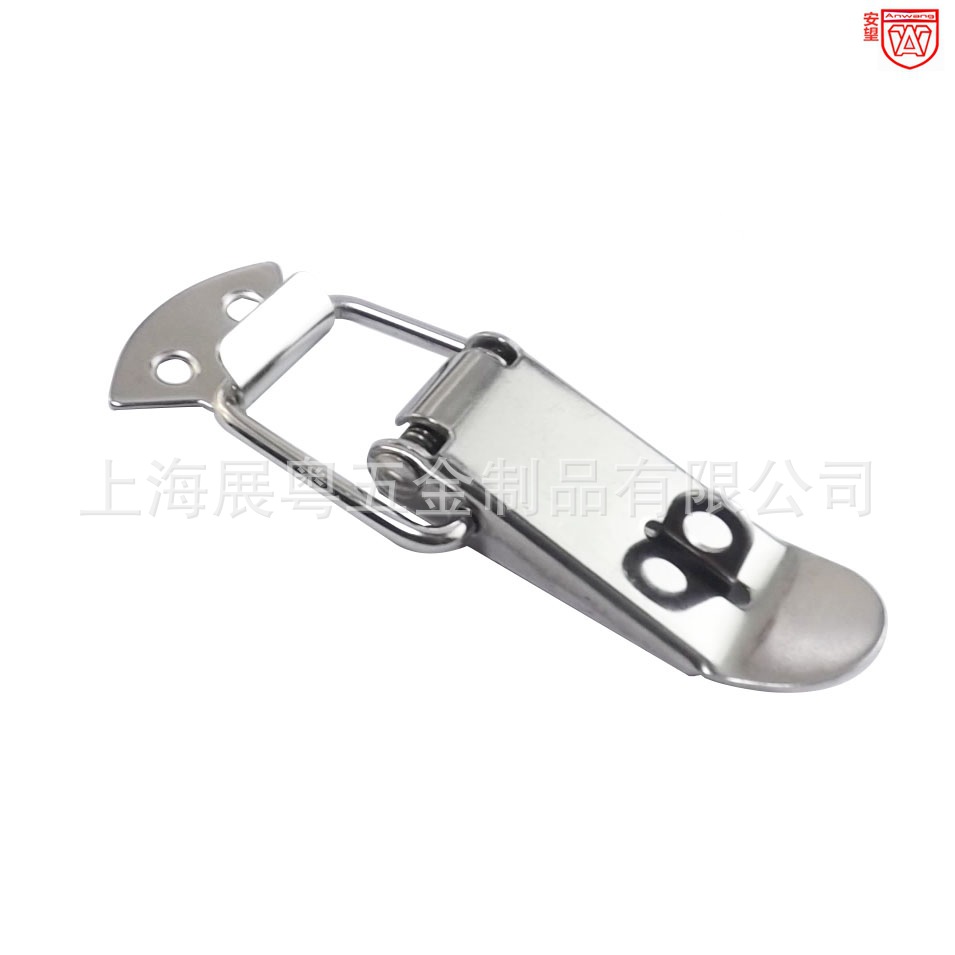 Anwang104 acero inoxidable resorte hebilla caja de madera hebilla pesada hebilla industrial accesorios de maletas