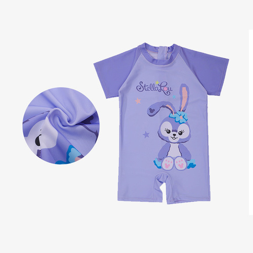 Children's swimsuit for girls, one-piece swimsuit for babies aged 1-3-6, little girls, young and middle school children, princess swimming suit