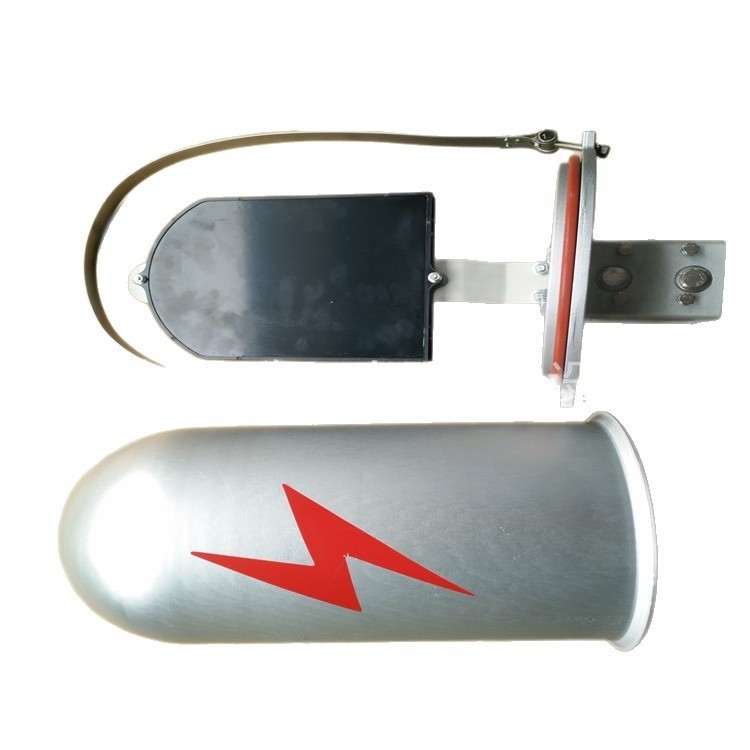 炮筒光缆 高压线光缆熔接接续盒 帽式金属接头盒 塑料防水盒