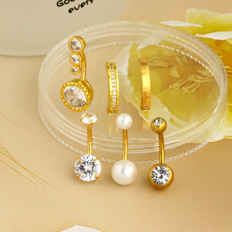 Pointed titanium steel lip stud product view