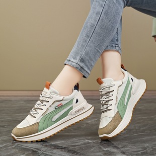 Cross-border Women's Shoes Forrest Gump Dad Sports Running Shoes Couple Thick-soled Parent-child Middle School Children and Primary School Students Casual Shoes Foreign Trade