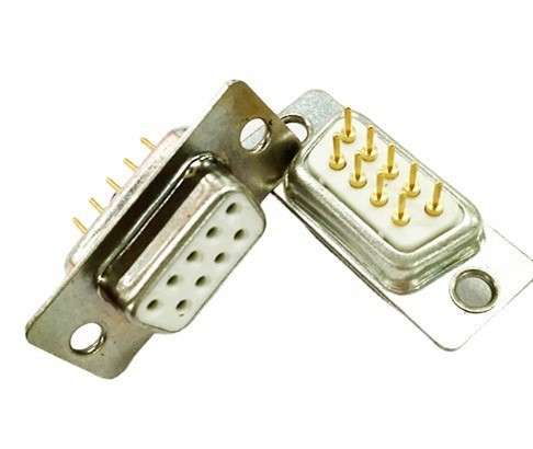 DP9ĸͷ180��ֱ����ʽRS232���ڰ׽�DB����׳���2U�ƽ�������