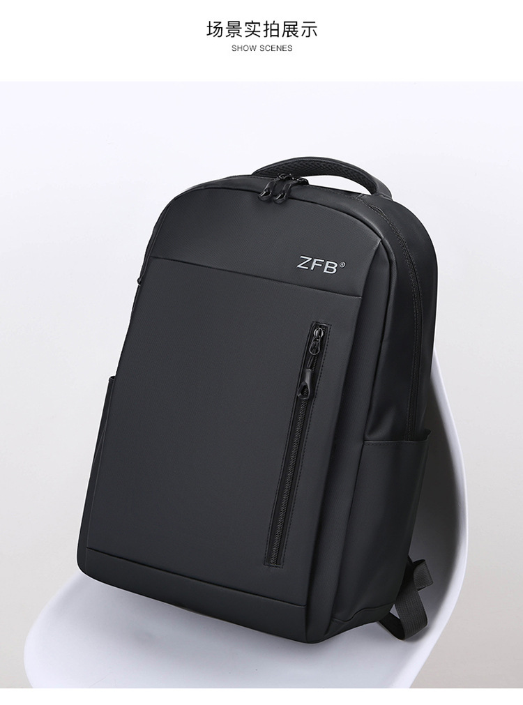 New cross-border wholesale foreign trade backpacks for men, Korean version, large-capacity schoolbags for junior and senior high school students, simple commuting computer bags undefined