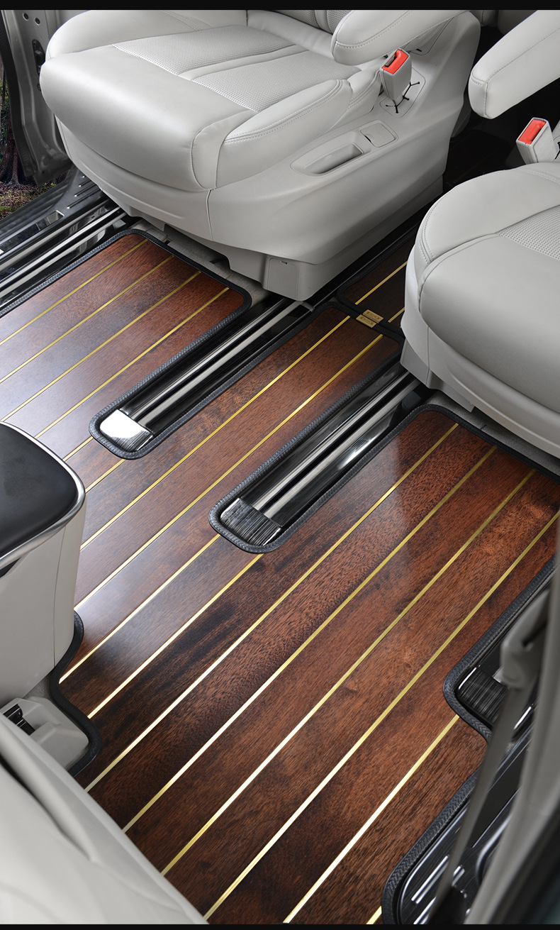 Jiangling Ford New Transit Special Floor Mats v362 Car Floor Rubber Anti-wood Floor Pattern Waterproof Foot Mats