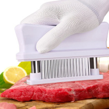 10B48不锈钢松肉针可拆洗扎牛排针嫩肉针meat tenderizer