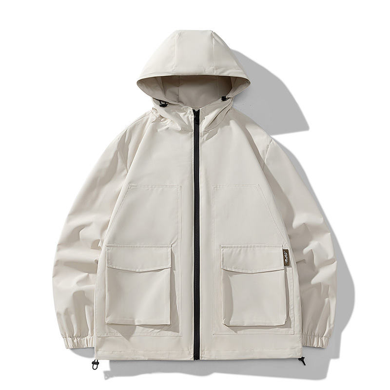 Men's clothing new men's spring and autumn workwear jacket trendy brand casual sports spring and autumn jacket Korean style trendy clothes_voghion.com