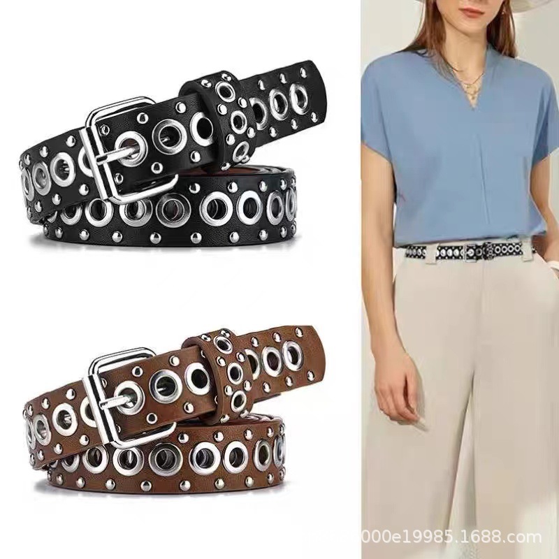 Retro elegant universal fashionable trend belt