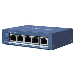 Hikvision DS-3E0505P-E monitoring dedicated 5-port all-gigabit POE network switch metal shell
