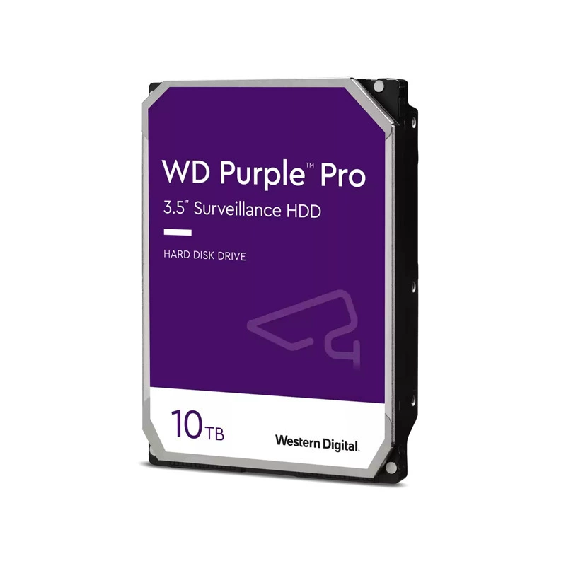 Жесткий диск WD Purple PRO 10TB для видеонаблюдения 7200 rpm механический диск SATA безопасность WD101EJRP