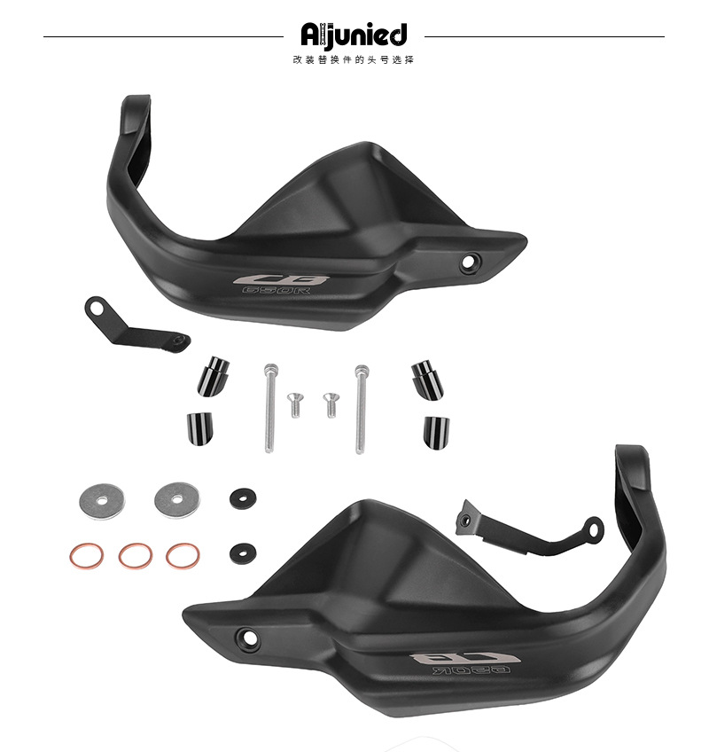 Suitable for Honda Cb 650R Modified Motorcycle Hand Guard Disc Handlebar Windproof and Anti-Fall Heightening Hand Guard Disc Accessories