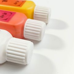 書法國畫彩色墨汁 120g周坊金墨朱紅銀白彩墨水書法用品對聯抄經