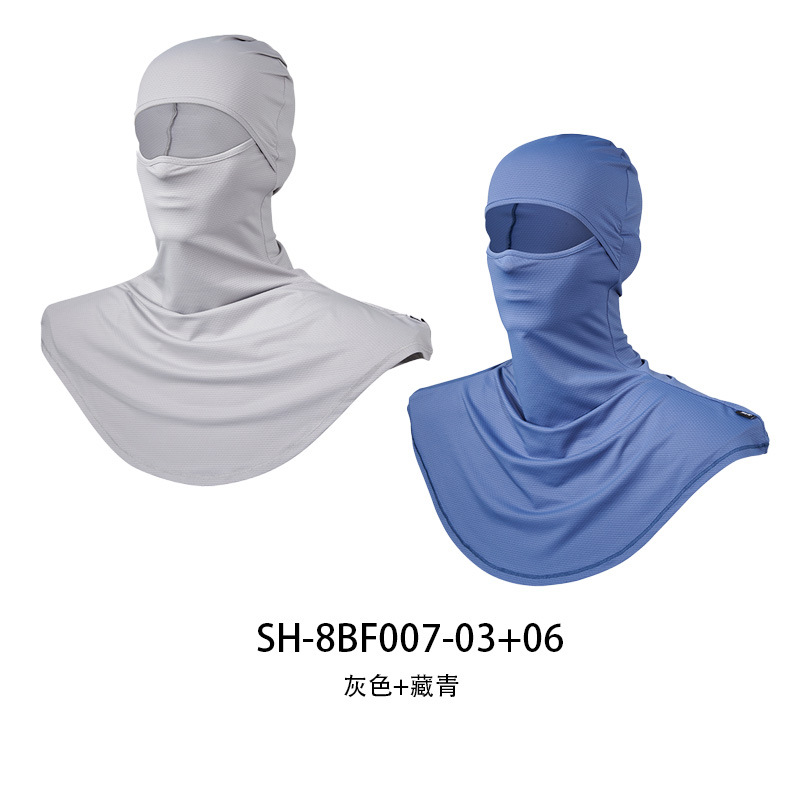 Secado al sol musgo chal cabeza cubierta cara completa transpirable verano trabajo al aire libre pesca pescado motocicleta montar a prueba de sol cubierta de la cabeza