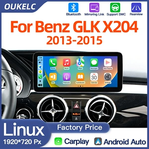 Mercedes-Benz GLK X204 (2013-2015) üçün Carplay naviqasiya pleyeri