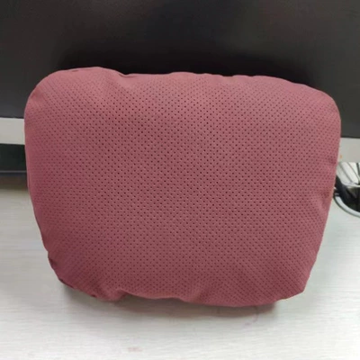 Pillow Car Car Neck – Headrest - volcanic-red-headrest-punched-model