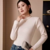 White [wool silk]
