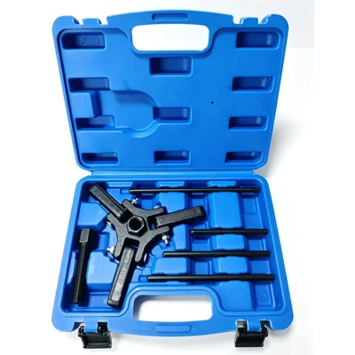 Three-Jaw Crankshaft Pulley Removal Tool, Steering Wheel Puller, Auto Repair and Maintenance Tool (Mühərrik alətləri) - 6-piece-crankshaft-belt-remover-set
