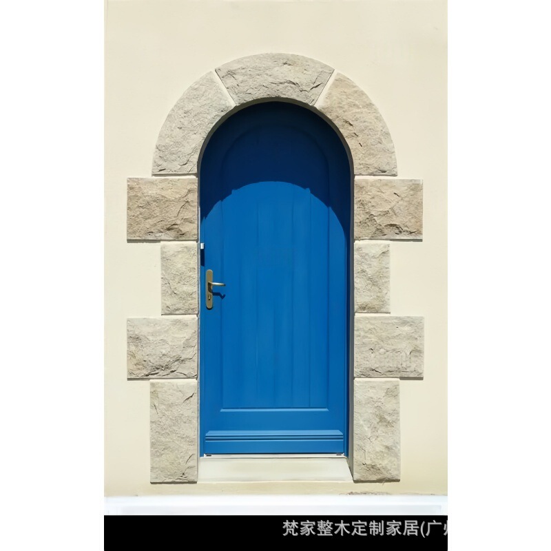 European-style arched solid wood courtyard door, custom villa arched garden door, yard entrance door, outdoor fence door, custom-made European-style arched solid wood courtyard door, custom villa arched garden door, yard entrance door, outdoor fence door, custom-made