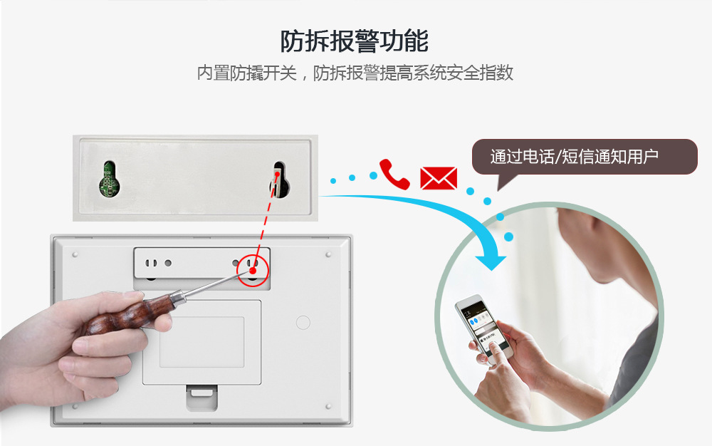 wifi报警主机