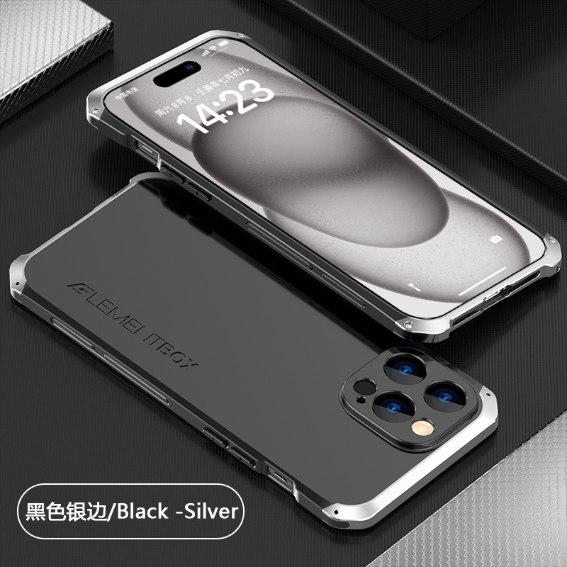 블랙 실버 가장자리