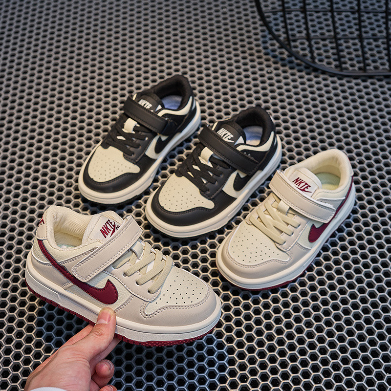 Children's sports shoes casual shoes white shoes 2024 spring and autumn new boys low-top board shoes breathable girls single shoes