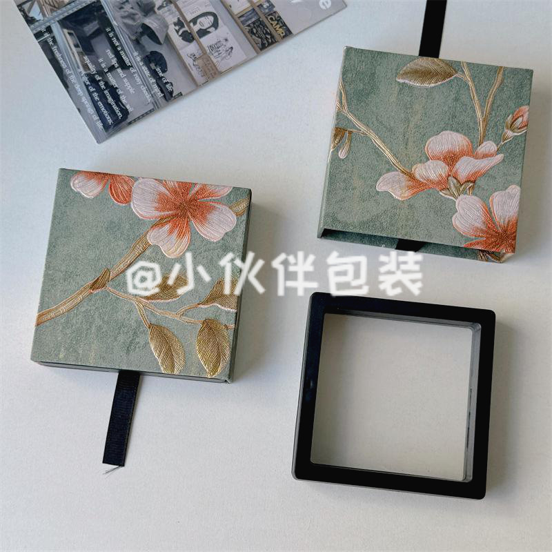 Cangshan 녹색 + 검정색 내부 상자(두꺼워짐); 7*7*2cm