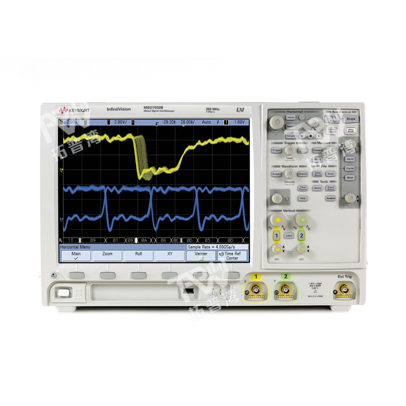Agilent 安捷伦 350 MHz 2+16 组合通道 MSO7032B 混合信号示波器