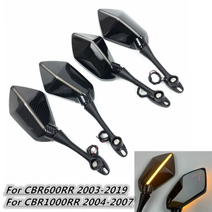 Kuitian CBR600RR CBR1000RR 04-07 Motosiklet LED Dönüş Siqnallı Güzgü