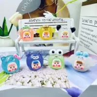 Трехмерный большой светящийся diy Sanrio фруктовый мульти-девушка ювелирный аксессуар из смолы оптом 7 милых украшений