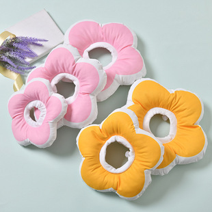 Cute Flower Soft Elizabeth Circle Pet Neck Ring Waterproof Headgear Pet Sterilization Shame Circle for Cats and Dogs