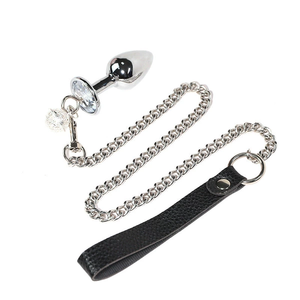 SM-metal traction anal plug
