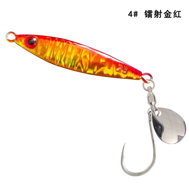 海釣りボート釣りサバ鉄板サバスパンコールシングルフックショアキャストサバ小太り鉄板ルアー餌カツオ偽餌|undefined