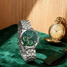 女士手表女新款维森Vikari威卡瑞六针个性夜光时尚女表防水50米