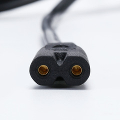 Euro standard, US standard, UK standard, and national standard 8-digit tail plug power cord, two-core AC adapter charging cable