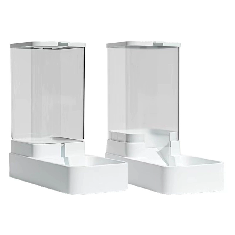 Диспенсер для воды для кошек Автоматическая кормушка для кошек Миска для собак Бочка для хранения зерна Кормление кошек Питьевая вода Артефакт