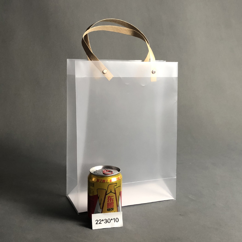 Bolsa de regalo del festival del dragón bolsas transparentes de PVC PP bolsas de regalo de plástico esmerilado bolsas de regalo de mano bolsas de regalo de fiesta