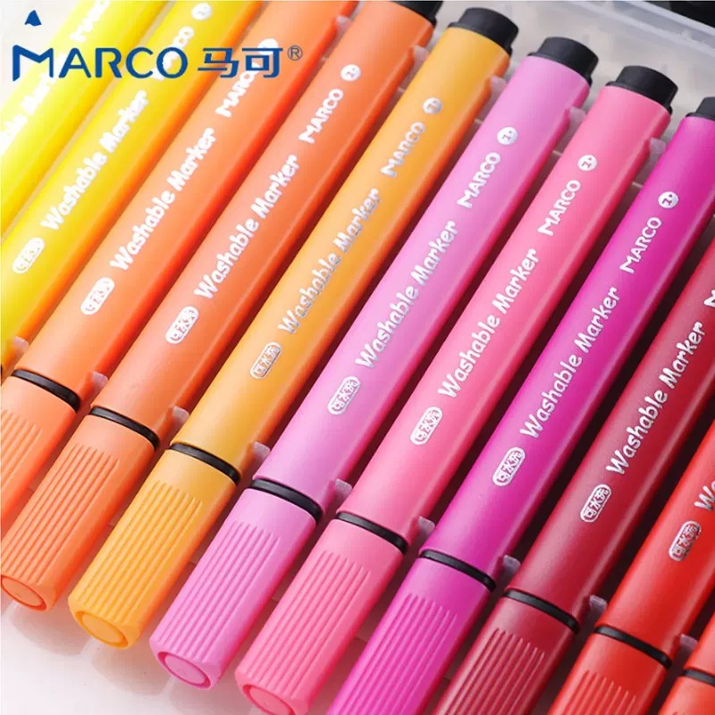 Marco niños/estudiante arte pintura triángulo varilla lavable 12/24/36 color acuarela pluma 4630