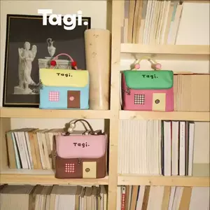 Tagi กระเป๋าใส่ของใช้ในห้องน้ำ รุ่นใหม่ฤดูใบไม้ร่วง–ฤดูหนาว ทำจากหนัง กันน้ำ ขนาดกะทัดรัด พกพาสะดวก ความจุใหญ่ กระเป๋าเก็บเครื่องสำอาง
