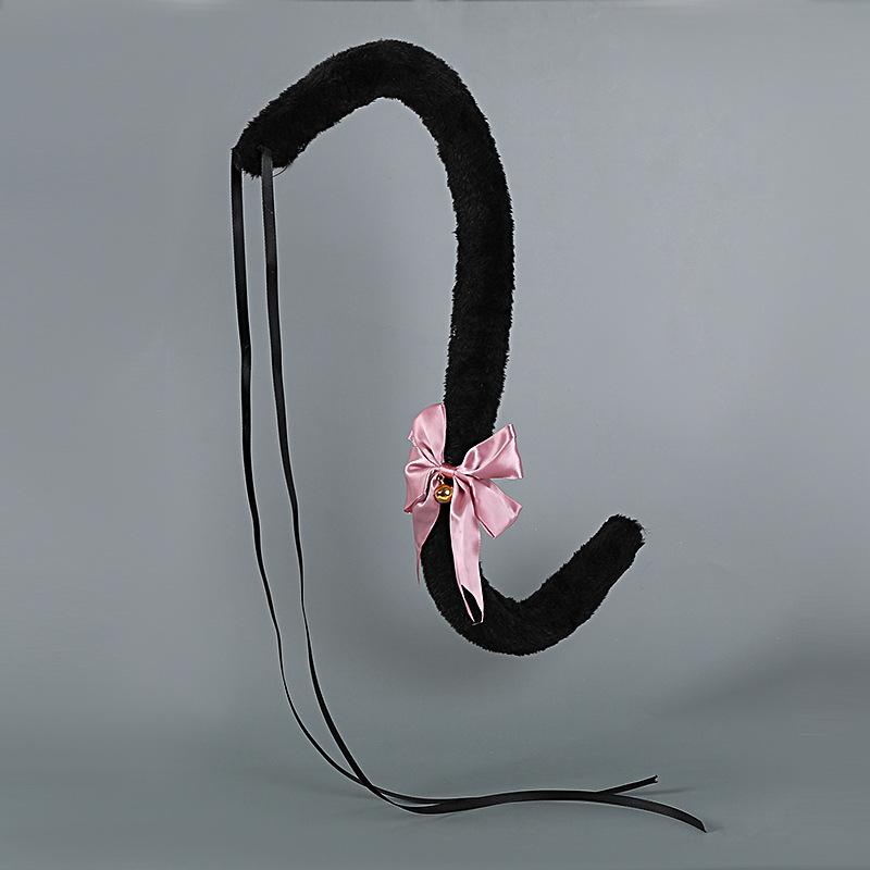 롱 테일 블랙 + 핑크