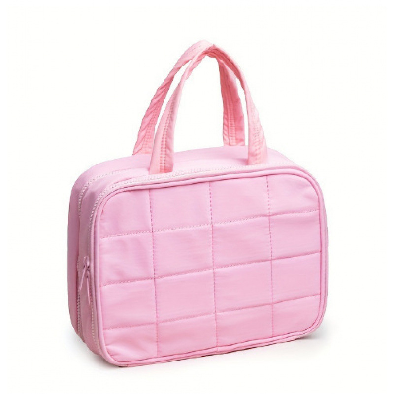 Bolsa multifuncional portátil de gran capacidad de alto valor facial se puede colgar bolsa de maquillaje impermeable bolsa de almacenamiento de lavado