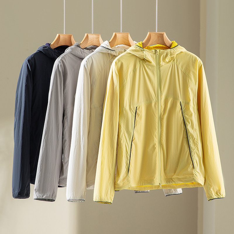 Lightweight, pressure-free, water-repellent, warm sports jacket for women, hooded outdoor hiking and mountaineering jacket, casual autumn women's clothing Lightweight, pressure-free, water-repellent, warm sports jacket for women, hooded outdoor hiking and mountaineering jacket, casual autumn women's clothing