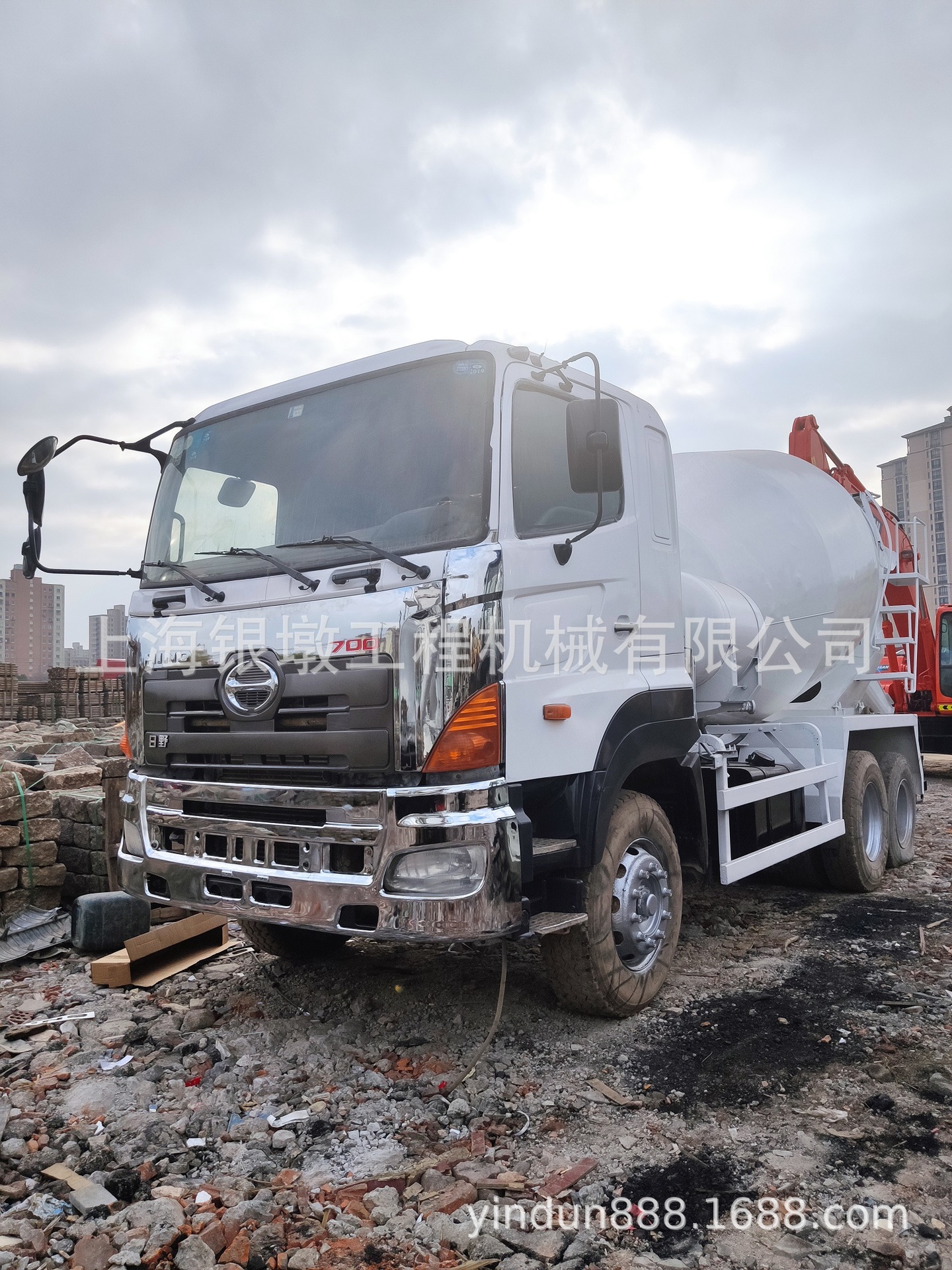 supply Used Hino 700 Mixer for sale