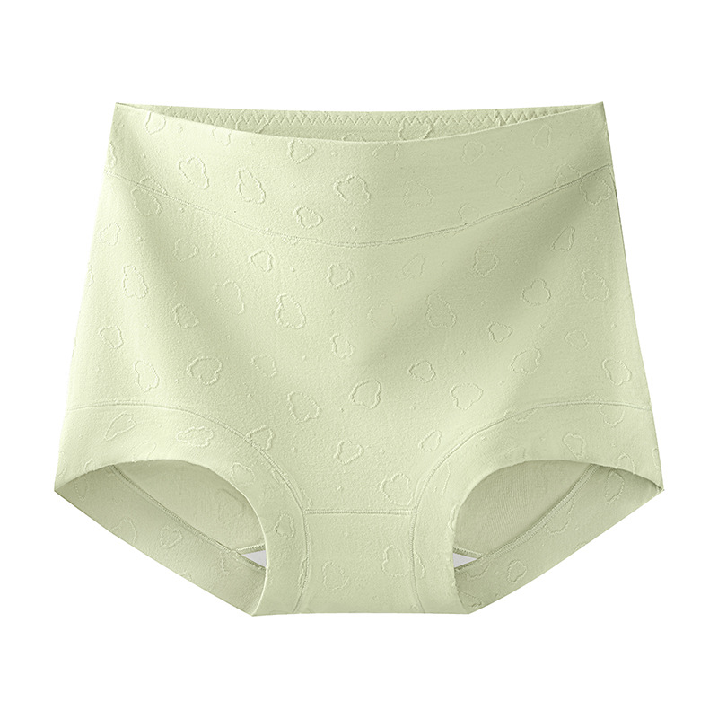 Xinjiang algodón de fibra larga ropa interior cómoda de cintura alta para el abdomen pantalones de seguridad boxer para mujer entrepierna antibacteriana algodón fino refrescante