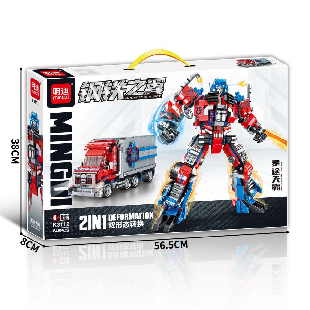明迪 Lego, конструктор, робот, мелкие частицы, DIY