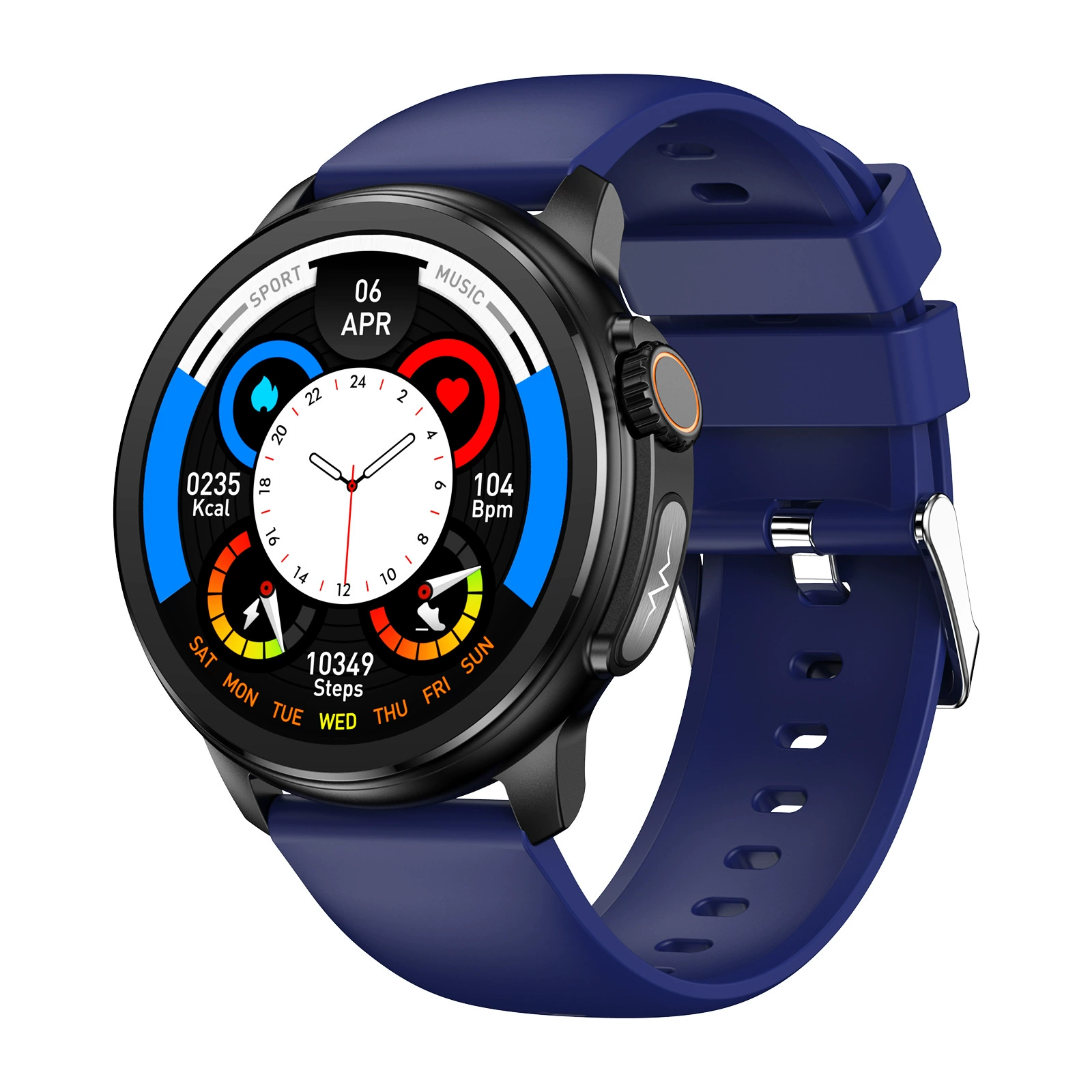 ET481(группа band) Bluetooth с вызовом кровяное давление, мочевая кислота, жиры крови, температура тела, кислород крови SOS умные часы