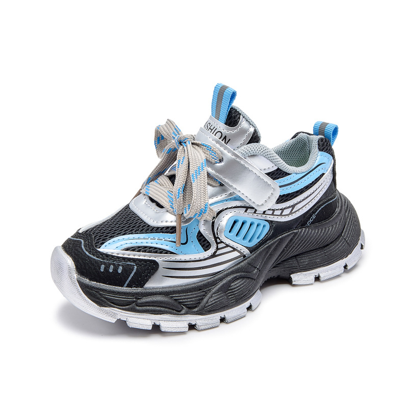 Zapatos deportivos infantiles de otoño 2026 zapatos infantiles niñas respirables zapatos de papá ecológicos zapatos de running casuales para niños