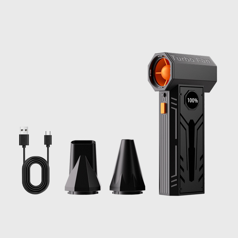 Hurricane Powerful Air Blower for Vehicles, Dust Blowing, Inflating, Outdoor 13W High-Speed Turbo Fan, Handheld High-Speed Dust Blower