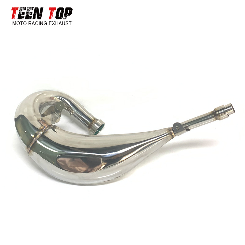 Suitable for Yamaha YZ125 YZ125X stainless steel full exhaust pipe for YZ125 two-stroke motorcycle 2022 model