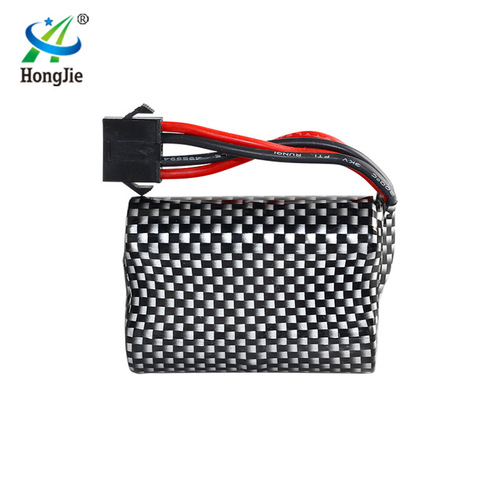 Factory sales 7.4V 1200mAh lithium battery 15C rate cylindrical 18500 rechargeable battery car model remote control boat battery