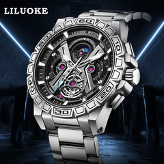 High-end men's wholesale watch with one-piece replacement, night light, waterproof, multi-functional, cross-border men's watch, non-mechanical men's watch